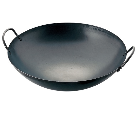 島本製作所 鉄プレス中華鍋 60cm 017003012 1個（ご注文単位1個）【直送品】