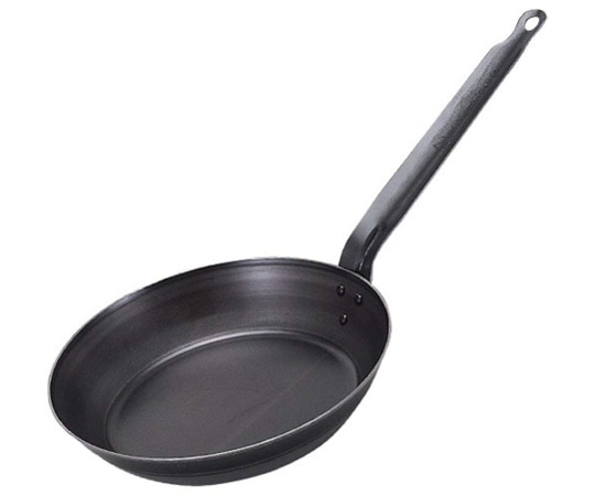 島本製作所 鉄底厚フライパン 28cm 028005007 1個（ご注文単位1個）【直送品】
