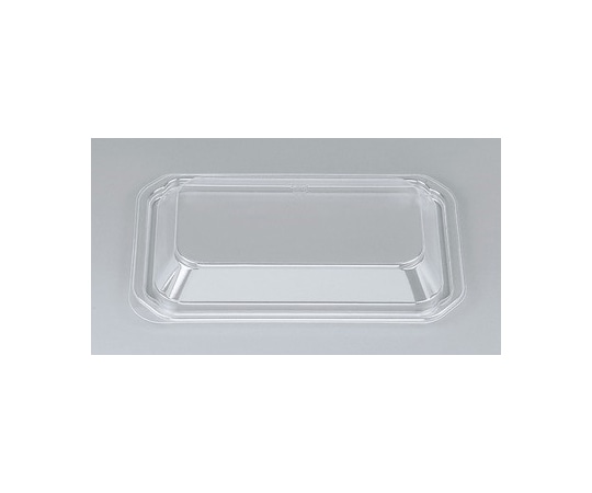 シーピー化成 プラスチック製 簡易食品容器  176×110×18mm BF-13 嵌合蓋 50枚×24袋 01400001300000030 1ケース(ご注文単位1ケース)【直送品】