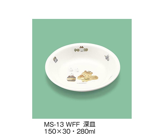三信化工 深皿 ワラベファミリー MS-13_WFF 1個(ご注文単位1個)【直送品】