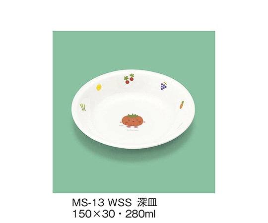 三信化工 深皿 サラダっこ MS-13_WSS 1個(ご注文単位1個)【直送品】