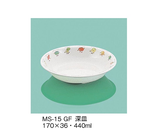 三信化工 深皿 グリーンフレンド MS-15_GF 1個（ご注文単位1個）【直送品】