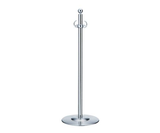 シロクマ フロアパーティションポールクローム/鏡面 FPP1309 1個(ご注文単位1個)【直送品】