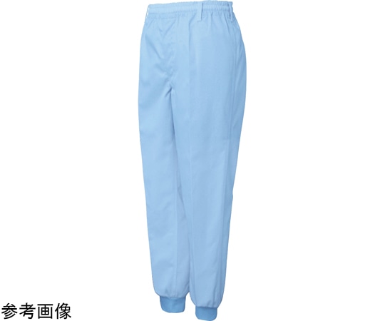 サンエス 男女共用混入だいきらい総ゴム・裾口ジャージパンツ サックス L FX70947J 1枚(ご注文単位1枚)【直送品】