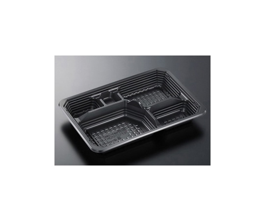 中央化学 弁当容器 HSA街弁 K27-19C BK 身 600枚 151282 1ケース(ご注文単位1ケース)【直送品】