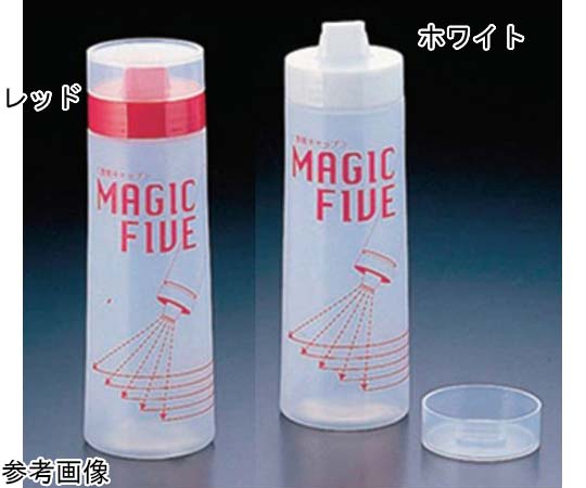 スギコ産業 マジックファイブディスペンサー 500mL ホワイト 500ml ホワイト 1個（ご注文単位1個）【直送品】