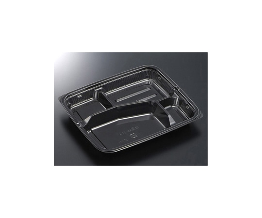 中央化学 弁当容器 HSA味里 23-20A BK 本体 600枚 10256 1ケース(ご注文単位1ケース)【直送品】