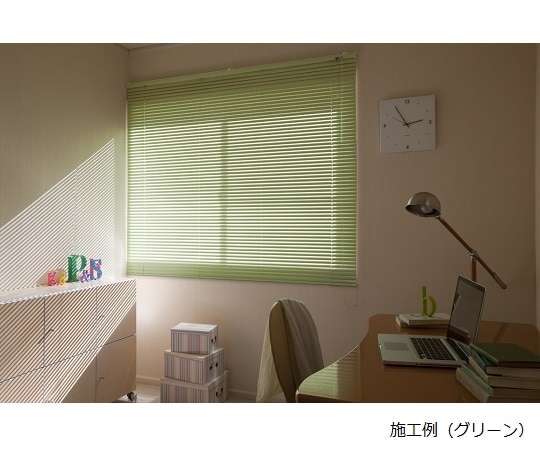 立川機工 TIO-VB ティオリオ アルミブラインド 規格品 遮熱コート スカイグリーン 600×1830 TK-2129 1個(ご注文単位1個)【直送品】