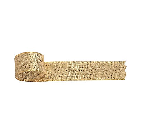 ササガワ リボン 金 50-7300 1巻（ご注文単位1巻）【直送品】
