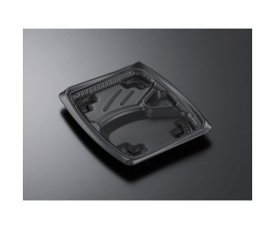 中央化学 弁当容器 CTもり弁 24-20L BK身 1ケース(600枚入) 00698320 1ケース(ご注文単位1ケース)【直送品】