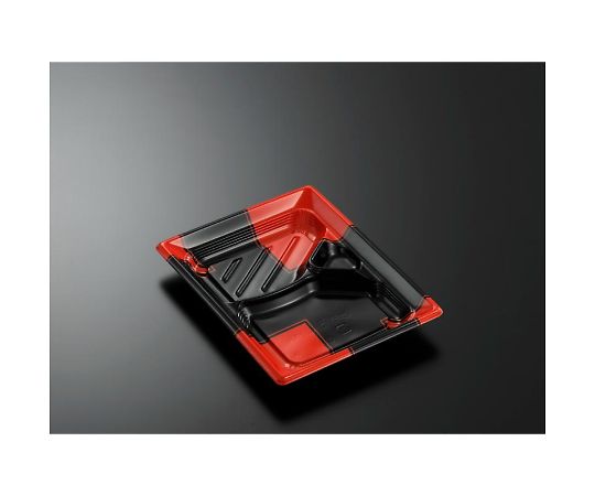 中央化学 弁当容器 CTみちるK23-18L角R-BK身 1ケース(800枚入) 00672287 1ケース(ご注文単位1ケース)【直送品】