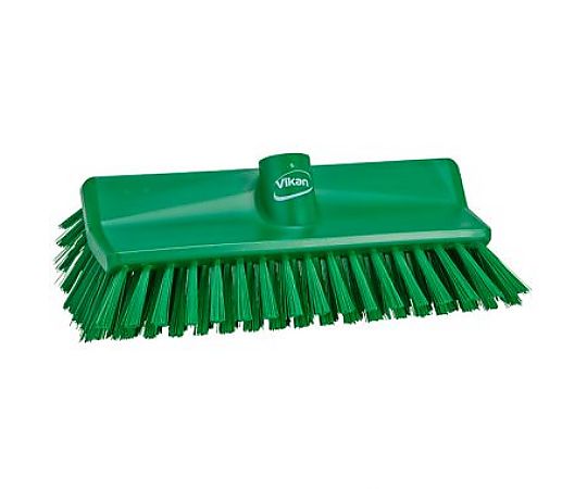 Vikan アングルデッキブラシ 緑 7047 1本(ご注文単位1本)【直送品】
