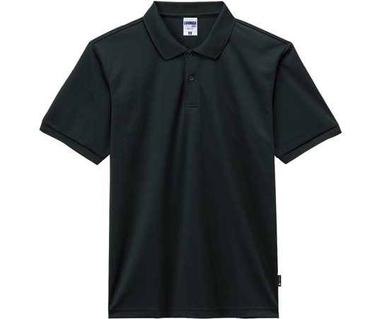 ボンマックス ベーシックドライポロシャツ(ポリジン加工) ブラック S MS3120-16 S 1枚（ご注文単位1枚）【直送品】
