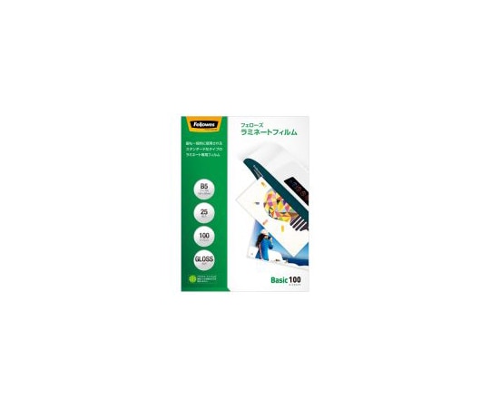 Fellowes(フェローズ) ラミネートフィルム B5 25枚 5849001 1パック(ご注文単位1パック)【直送品】