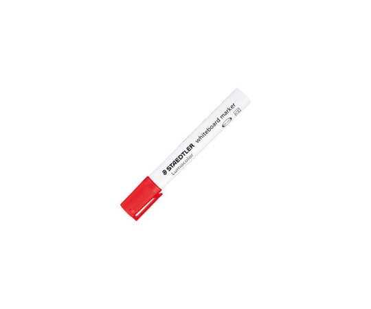 ステッドラー ルモカラーホワイトボードマーカー レッド 351-2 1本(ご注文単位1本)【直送品】