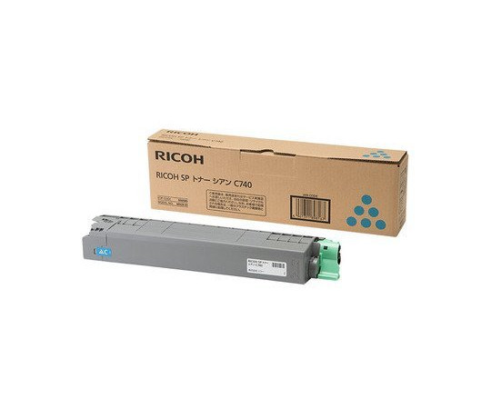 リコー RICOH IPSiO SP トナー シアン C740 600589 1本(ご注文単位1本)【直送品】