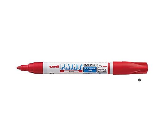 エスコ [赤/中字]  ペイントマーカー(10本) EA765MP-221 1箱(ご注文単位1箱)【直送品】