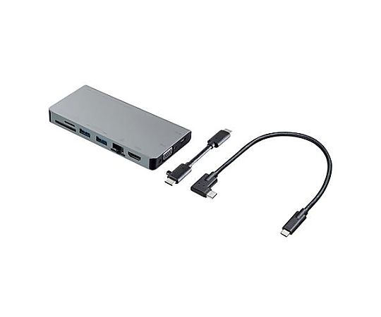 サンワサプライ [USB Type C] ドッキングハブ EA764BY-161 1個(ご注文単位1個)【直送品】