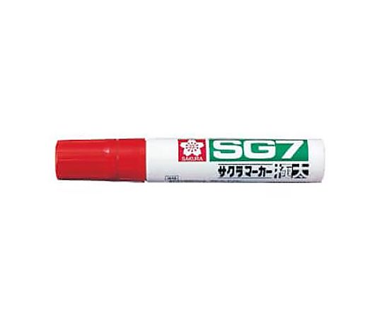アズワン [赤/極太] 油性マーカー EA765MV-352 1本(ご注文単位1本)【直送品】