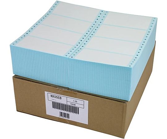 東洋印刷 ナナクリエイト 5.5×10 4片 1000シート NX05EB 1箱(ご注文単位1箱)【直送品】