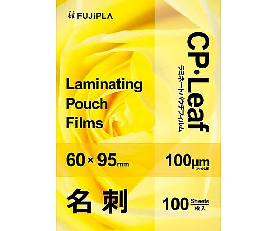 ヒサゴ ラミネートフィルム100μ 名刺100枚 CP1006095Y 1箱(ご注文単位1箱)【直送品】