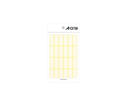 エーワン(A-ONE) フリーラベル 白無地 24面 1パック(15シート入) 6003 1パック(ご注文単位1パック)【直送品】
