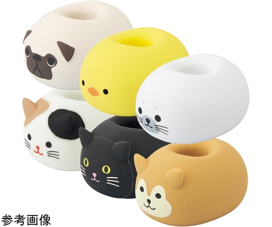 LIHITLAB SMARTFIT PuniLabo 寝ころびペンスタンド パグ A7806-18 1個(ご注文単位1個)【直送品】
