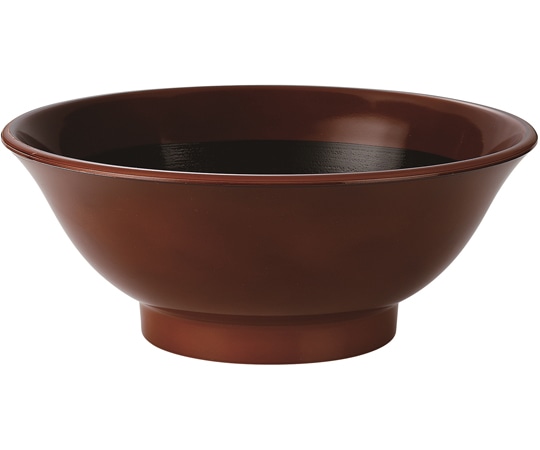 福井クラフト 渕太麺鉢 アメ釉内黒乾漆塗 φ211mm 50022470 1個（ご注文単位1個）【直送品】