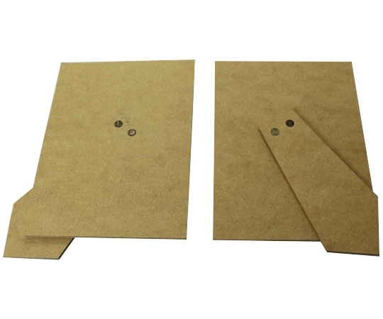 福井金属工芸 フォトスタンド用足付裏板129×89 1セット(400枚入) 6115 1セット（ご注文単位1セット）【直送品】