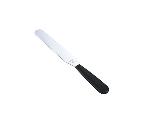 >カンダ 黒プラ柄 スパチュラ S-205 606610 1個(ご注文単位1個)【直送品】