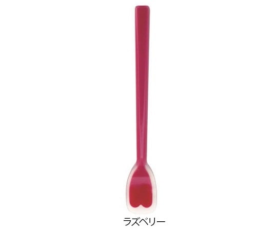 アズワン IS シリコンスプーン 大 ラズベリー  1個（ご注文単位1個）【直送品】