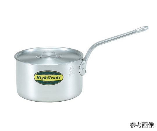 カンダ ハイグレード アルミ片手鍋 目盛付 15cm(1.6L)  1個（ご注文単位1個）【直送品】
