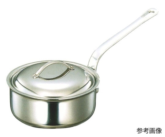 シモリュウ プロシードⅡ 浅型片手鍋 18cm  1個（ご注文単位1個）【直送品】