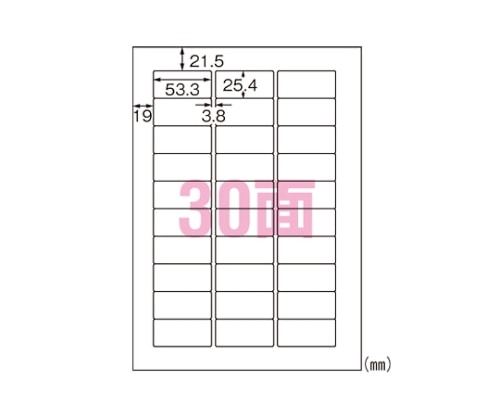 エーワン(A-ONE) フィルムラベルシール A430面 光沢 28973 1パック(ご注文単位1パック)【直送品】