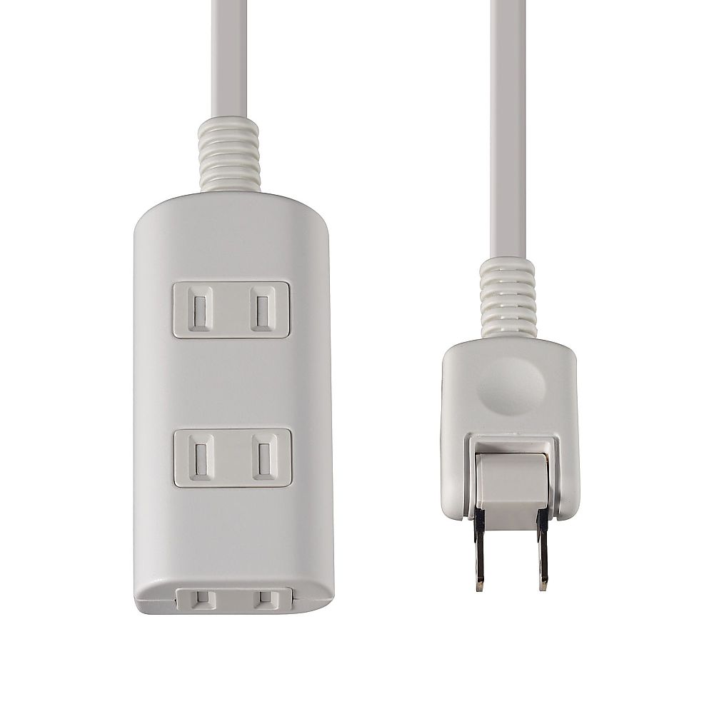 ELPA 扉付タップラン3P 5m ホワイト WBT-N3050B(W) 1個(ご注文単位1個)【直送品】