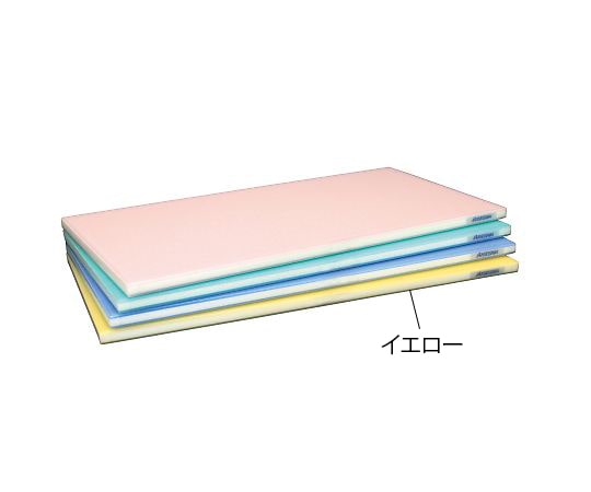 長谷川化学工業 ポリエチレン全面カラーかるがるまな板 イエロー SL18-4123WY 1個（ご注文単位1個）【直送品】