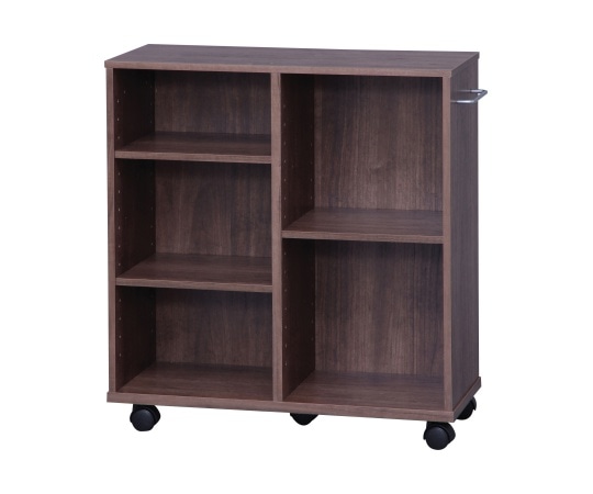 アイリスオーヤマ 収納カート ブラウン 600×260×650mm SYR-6026 1個（ご注文単位1個）【直送品】