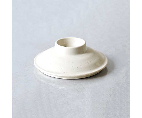 関東プラスチック工業 粉引 飯椀(蓋) M-1801KH 1個（ご注文単位1個）【直送品】