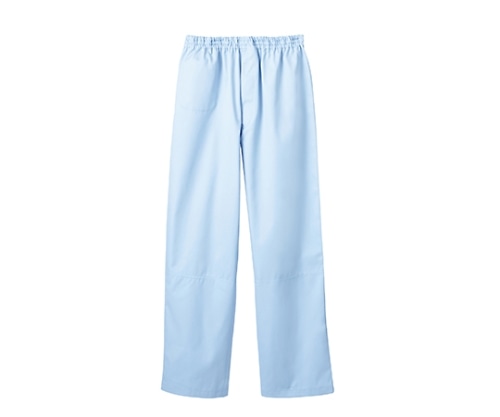 住商モンブラン パンツ 男女兼用 サックス 裾インナー付 7-592 S 1枚（ご注文単位1枚）【直送品】