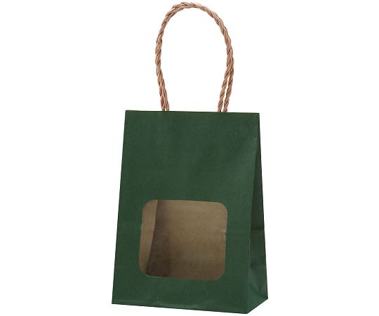アズワン ウィンドウミニバッグ エメラルド 110×60×150mm 1箱(25枚×4包入) XZT65215 1箱(ご注文単位1箱)【直送品】