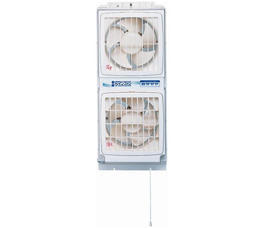 高須産業 窓用換気扇ツインファン FMT-200P 1個(ご注文単位1個)【直送品】