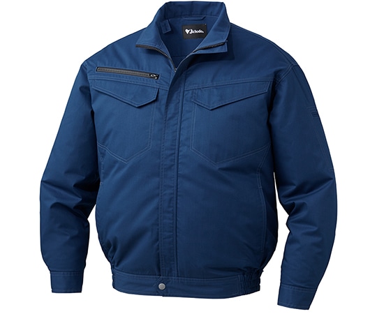 自重堂 空調服長袖ブルゾン ネービー 5L 87080 1枚(ご注文単位1枚)【直送品】