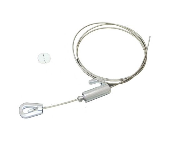 ハイロジック 1.2ミリ径ワイヤーハンガー 1m 12WH1M 1個(ご注文単位1個)【直送品】