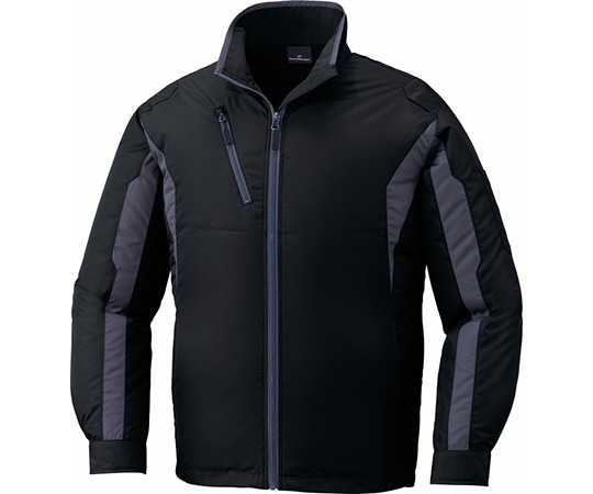 自重堂 空調服長袖ジャケット ブラック LL 87060 1枚(ご注文単位1枚)【直送品】
