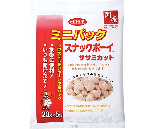 デビフペット ミニパック スナックボーイ ササミカット 100g 387 1個（ご注文単位1個）【直送品】