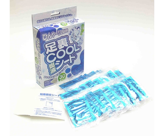 アズワン 足裏 COOL 樹液シート 30枚入 K11280 1個(ご注文単位1個)【直送品】
