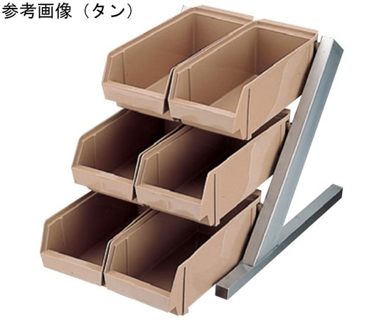 スギコ産業 スギコ 18-8デラックスオーガナイザー 3段2列(6ヶ入)ダークブラウン TO-769D 1個（ご注文単位1個）【直送品】