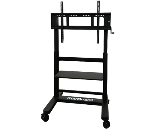 iBoard StarBoard電子黒板用スタンド 手動昇降式 (ブラック) SB-WH3193B 1台(ご注文単位1台)【直送品】