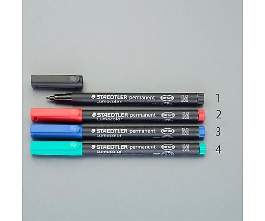 アズワン [黒/細字]   油性マーカー(ルモカラー) EA765MM-1 1本(ご注文単位1本)【直送品】