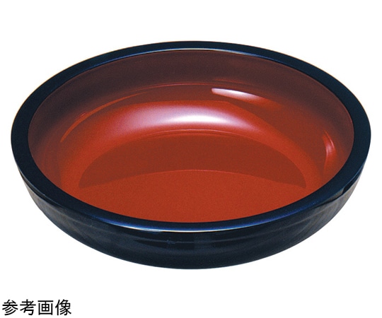ヤマコー こね鉢(ABS/黒内朱)φ36cm 85603 1個(ご注文単位1個)【直送品】